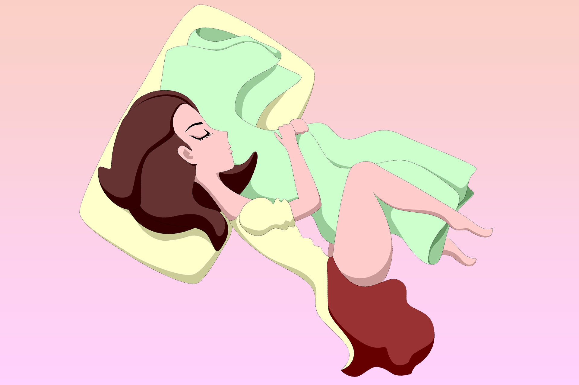 アナルにモノを挿入しやすい態勢で挿入する