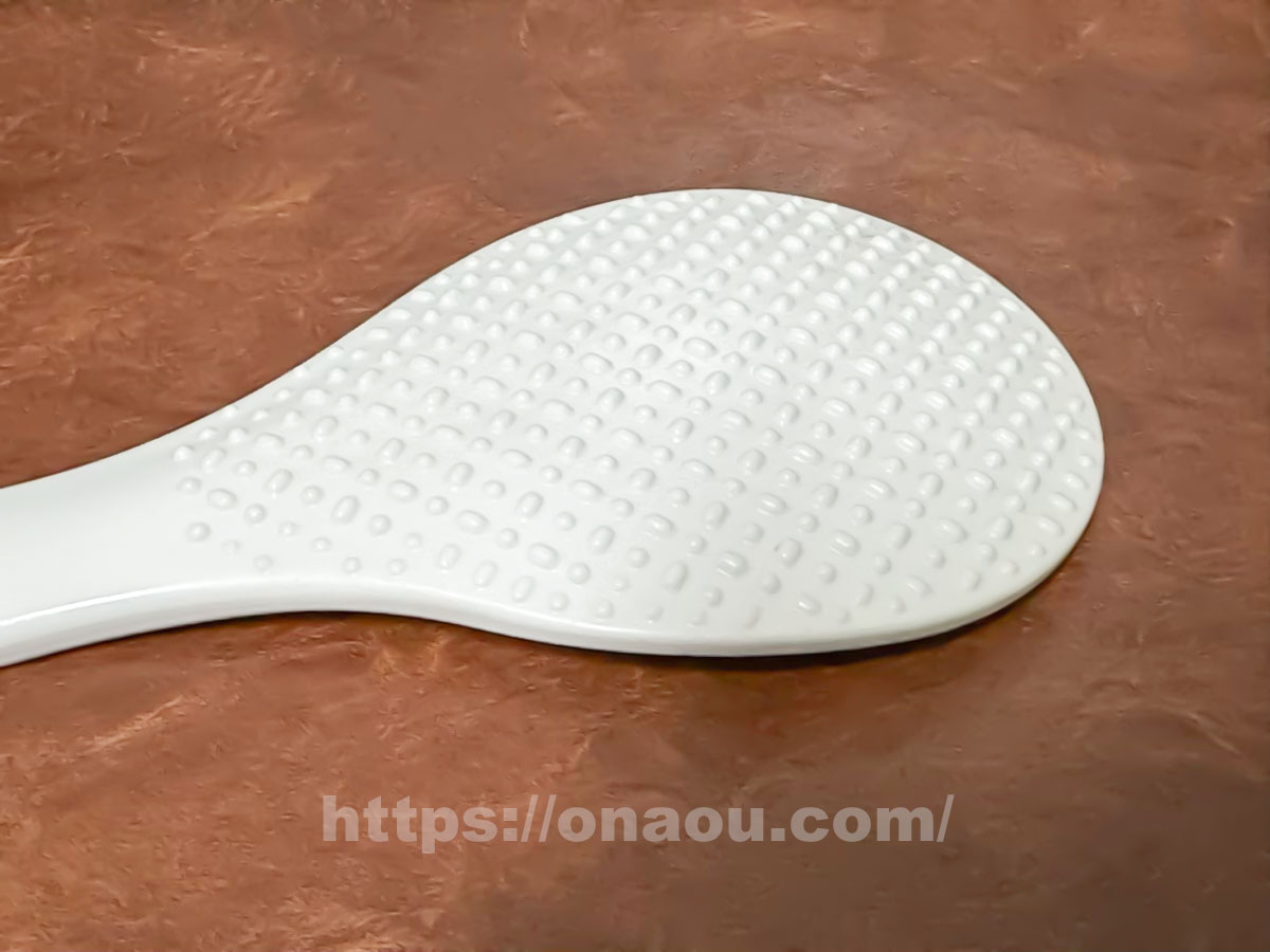 しゃもじのブツブツした部分