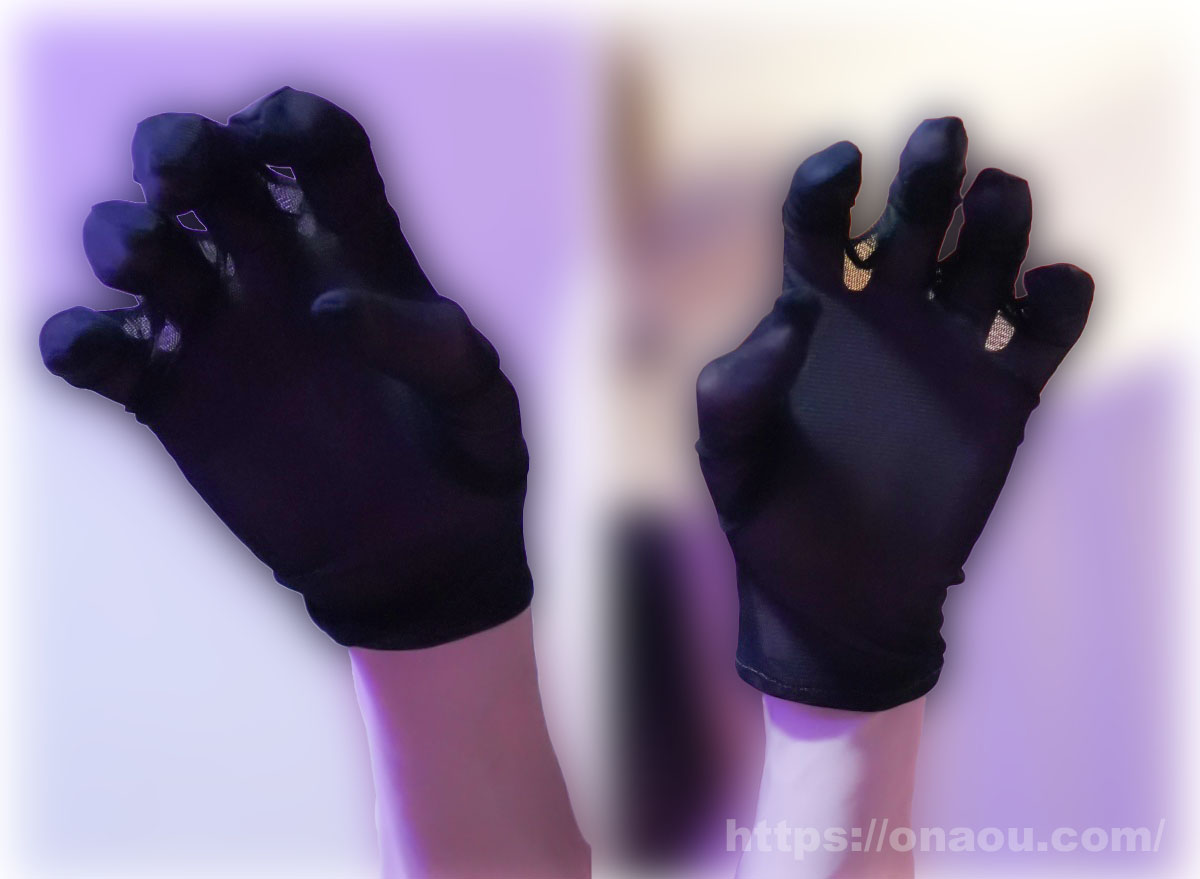 ストッキング手袋を使う